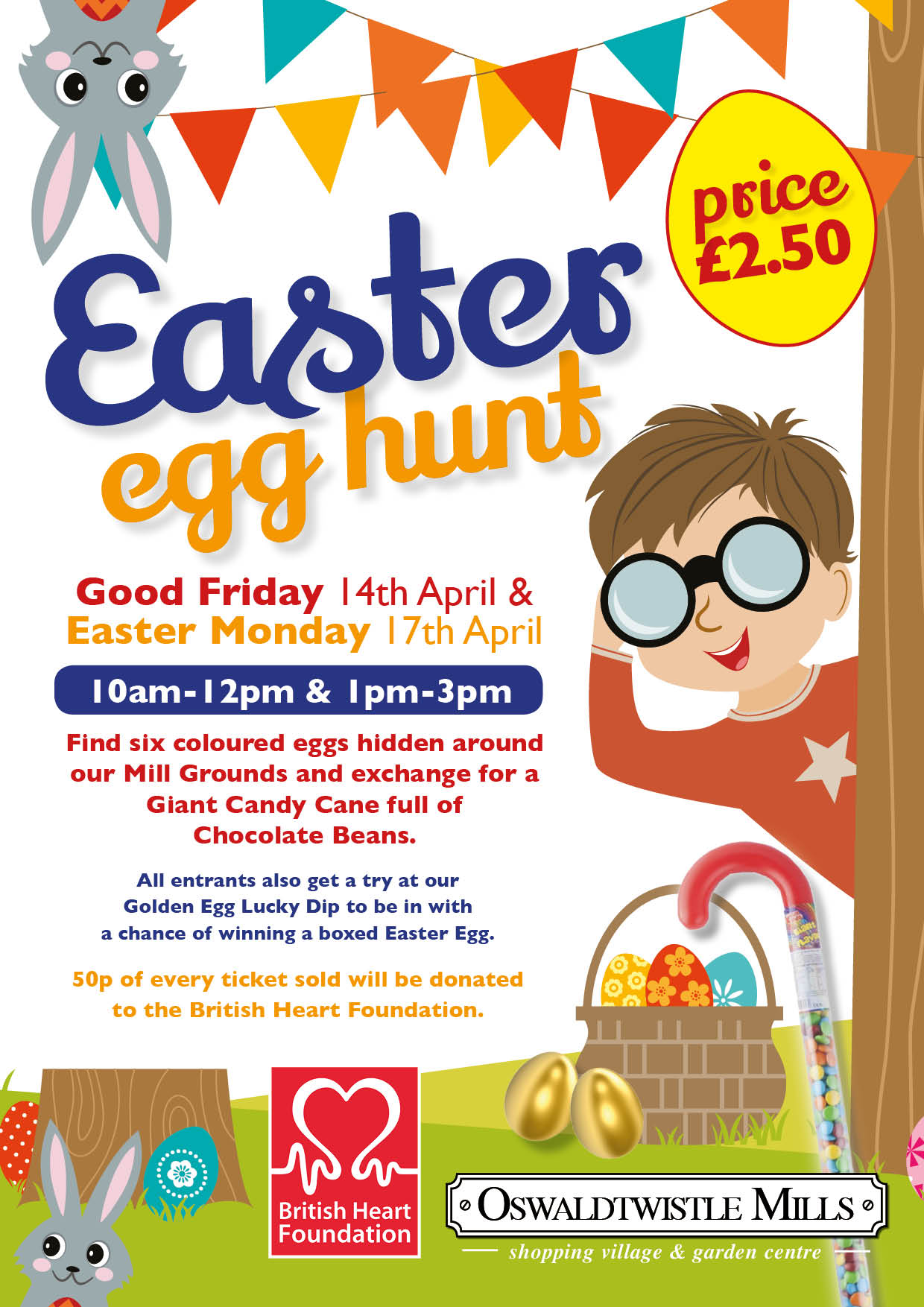 easter egg hunt poster