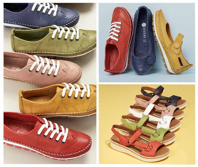 pavers cream shoes